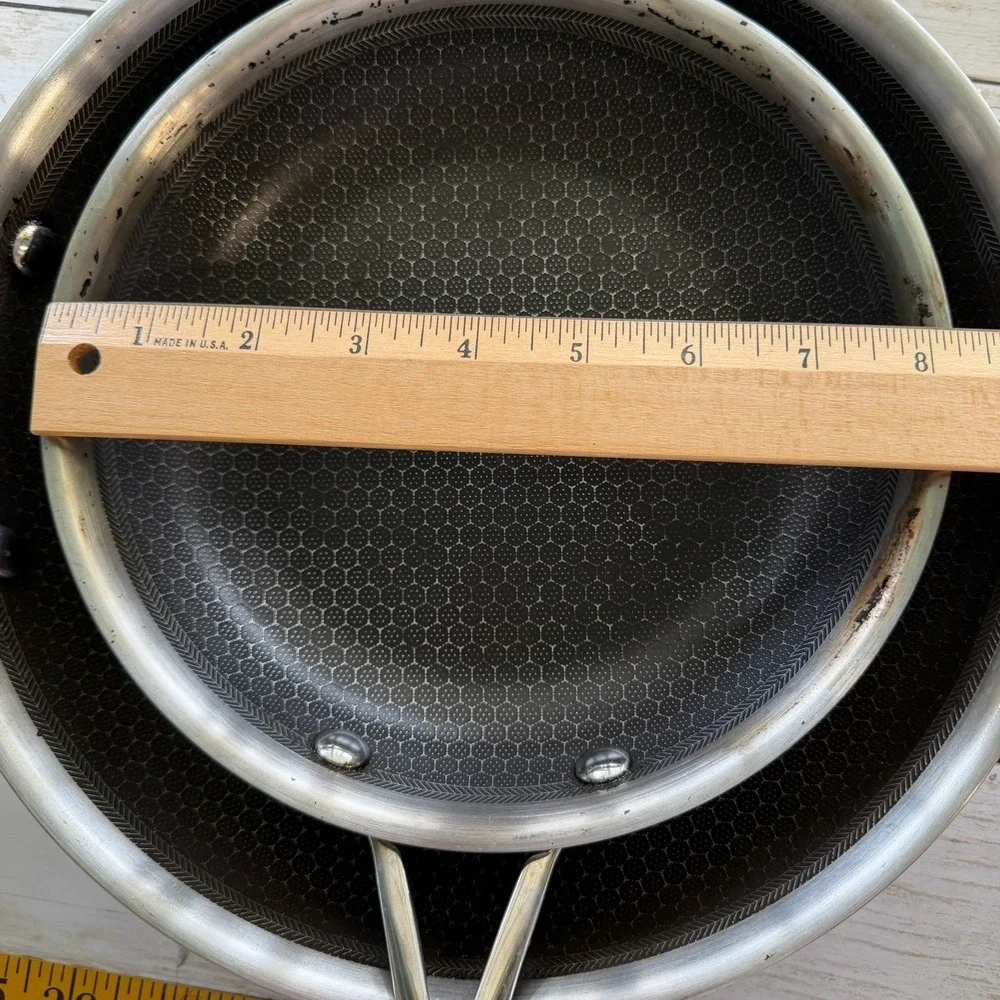 Henckels Paradigm Stainless Steel Nonstick Fry Pan Set | 8